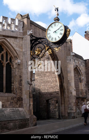 St Martin le Grand Church Stonegate York Yorkshire England Stock Photo