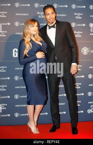 Sam Smalling Chris Smalling and wife Sam Cooke during the red carpet arrivals for ...