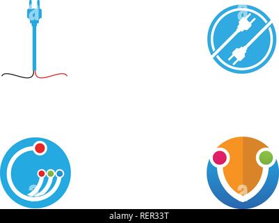 circuit technology ilustration Stock Vector