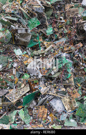 Recycling computer parts Stock Photo - Alamy