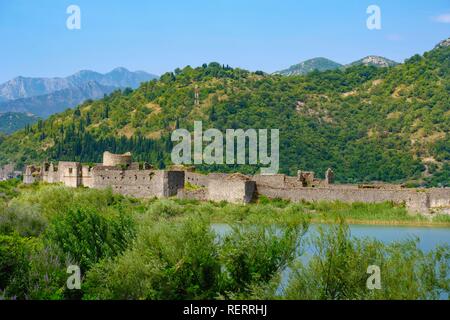 Lesendro Fortress, near Podgorica, Lake Skadar National Park, Montenegro Stock Photo