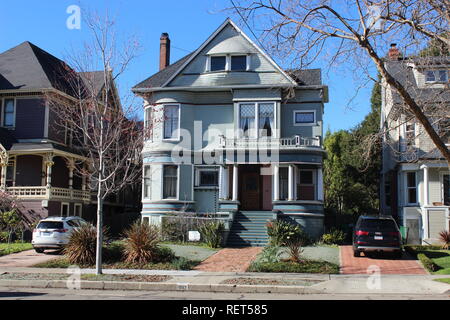 Queen Anne House, built  ca. 1895, Alameda, California Stock Photo