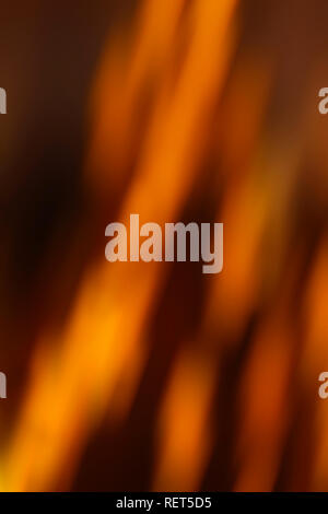 Abstract impression of fire or light - deliberately blurred image Stock Photo