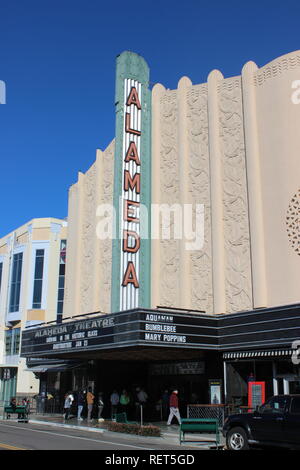 Alameda Theatre, built 1932, Alameda, California Stock Photo