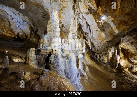 Lipa cave, Lipska pecina, Cetinje, Montenegro Stock Photo