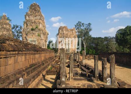 Pre Rup temple, Angkor, UNESCO World Heritage Site, Siem Reap, Cambodia Stock Photo