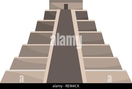 pyramid structure icon Stock Vector