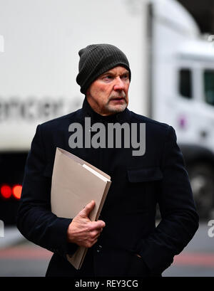 Senior Barclays executive Roger Jenkins arrives at Southwark Crown Court where he and former Barclays chief executive John Varley and fellow senior executives Thomas Kalaris and Richard Boath, are charged with fraud. Stock Photo