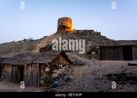 Hatta Heritage Village in Dubai emirate of United Arab Emirates Stock Photo