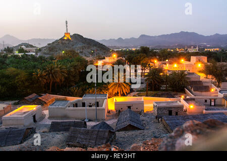 Hatta Heritage Village in Dubai emirate of United Arab Emirates Stock Photo