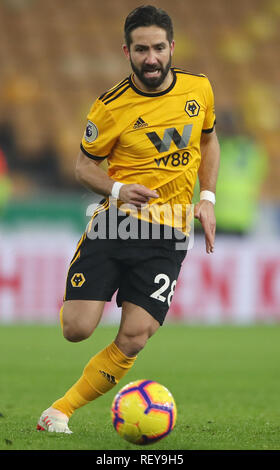 Wolverhampton Wanderers' Joao Moutinho during the Premier League match at Molineux, Wolverhampton Stock Photo