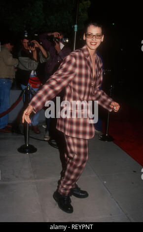 BEVERLY HILLS, CA - OCTOBER 25: Actress Lori Petty attends Columbia Pictures' 'The Remains of the Day' Premiere on October 25, 1993 at The Academy of Motion Picture Arts & Sciences in Beverly Hills, California. Photo by Barry King/Alamy Stock Photo Stock Photo
