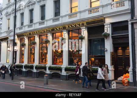 The Barrowboy and Banker London Bridge Stock Photo Alamy