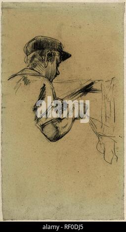 Factory boy at work. Draughtsman: Anthon Gerhard Alexander van Rappard ...