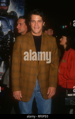 HOLLYWOOD, CA - OCTOBER 26: Actor David Gail attends 'Robocop 3' Premiere on October 26, 1993 at Hollywood Galaxy Theatre in Hollywood, California. Photo by Barry King/Alamy Stock Photo Stock Photo
