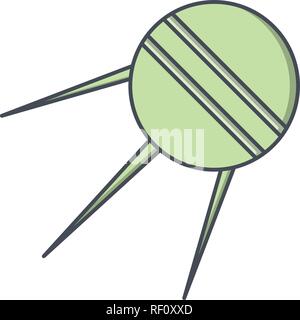 Sputnik Vector Icon Sign Icon Vector Illustration For Personal And Commercial Use... Clean Look Trendy Icon... Stock Vector