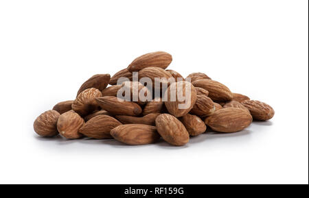 Pile Of Whole Almonds Stock Photo