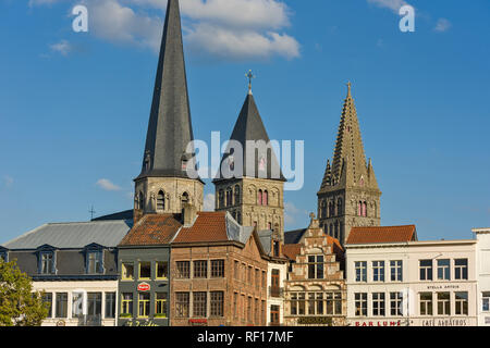 St. Jacob's Church in Dutch: Sint-Jacobskerk in Ghent, Belgium Stock Photo