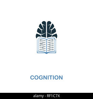 Cognition icon in two colors design. Premium style design from artificial intelligence collection. UX and UI. Pixel perfect cognition icon including i Stock Photo