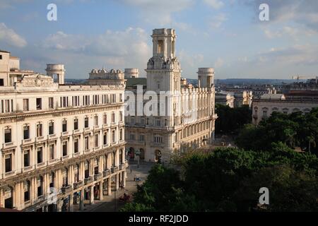 El Capitolio square, Havana, Cuba, Caribbean Stock Photo