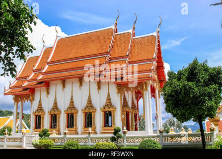 Bangkok, Thailand - August 24, 2018: Temple complexes in Thailand. Buddhist temples in Bangkok Stock Photo