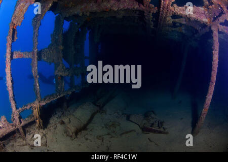 HMS Maori Wreck in Malta Stock Photo