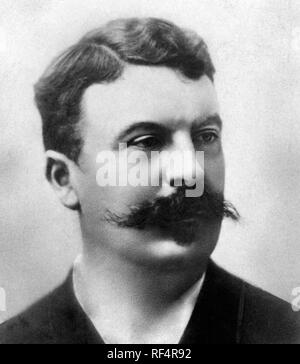 guy de maupassant, 1850-1893 Stock Photo