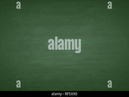 Abstract green chalkboard background texture. Vector design Stock Vector