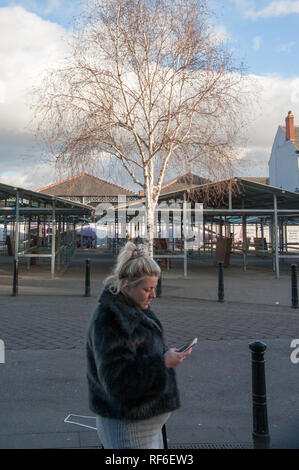 Doncaster Market Stock Photo
