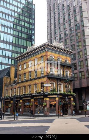 The famous Albert pub in Victoria Street Westminster London UK