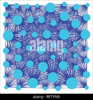 Abstract network connection.Techno cloud abstract background. Lowpoly polygonal triangles design. Big data digital illustration. Stock Vector