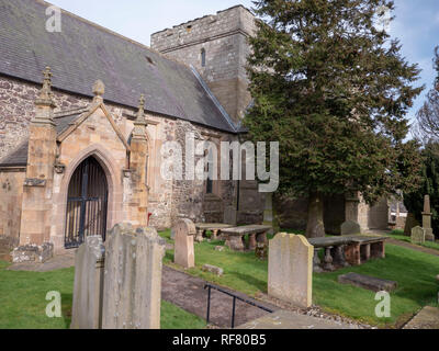 Biggar Kirk or Church of St Mary, Biggar, South Lanarkshire, Scotland, UK. Stock Photo