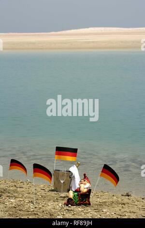 "Germany Island, " one of the artificial islands on a man-made world map off the coast of Dubai; each is available for sale in Stock Photo