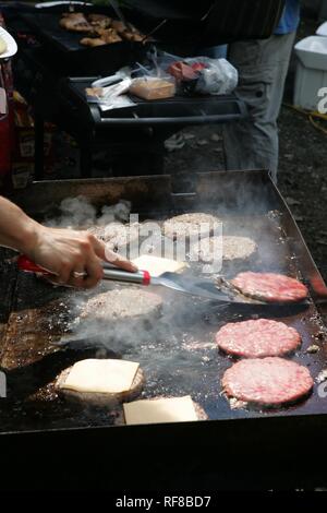 Fourth of July celebrations in Gustavus: population 400, Alaska, USA