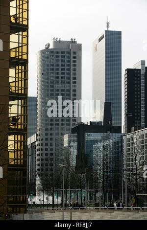 City center, business district, Rotterdam, The Netherlands, Europe Stock Photo