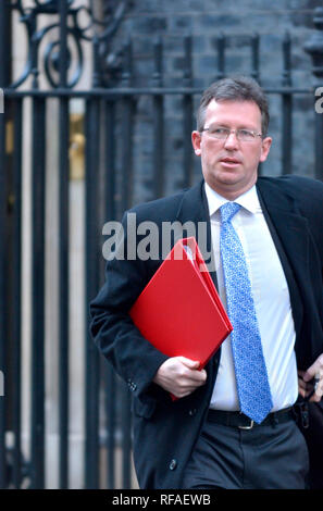 Jeremy Wright MP (Culture Secretary) leaving Downing Street after a cabinet meeting, London 22.01.2019 Stock Photo