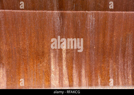 Texture of rusted metal, corrosion on steel and iron. Perfect for background Stock Photo