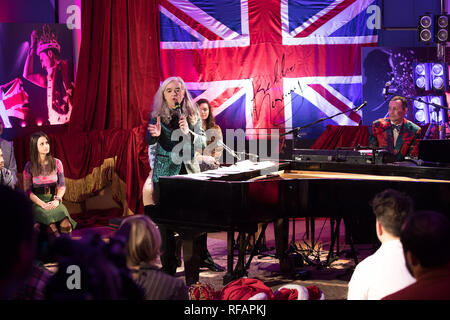 Foto LaPresse/Ermes Beltrami20-01-2019 Milano, ItaliaspettacoloRegistrazione della puntata &quot;Freddie &#x2013; Speciale Freddie Mercury&#x201c;nella foto: MorganPhoto LaPresse/Ermes BeltramiJanuary 20, 2019 Milan, ItalyentertainmentRegistration of the episode &quot;Freddie - Freddie Mercury Special&quot;in the pic: Morgan Stock Photo