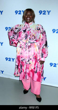 New York, USA. 24th January, 2019. January 24, 2019 Retta, at 92Y to talk about the new season of NBC series Good Girls in New York January 24, 2019 Credit:RW/Mediapunch Credit: MediaPunch Inc/Alamy Live News Stock Photo