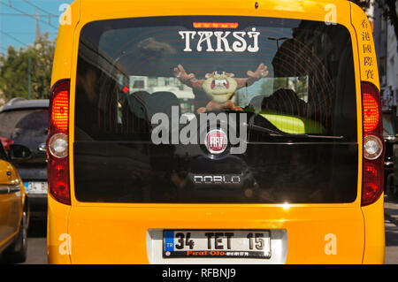 taxi at istanbul turkey stock photo alamy