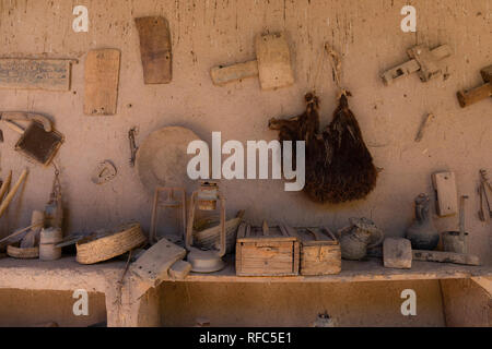 Craftsman place in the Medina o Fez city working traditional handycrafts, Morocco, africa Stock Photo