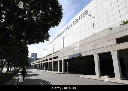 Los Angeles Convention Center. Located in the heart of LA, the LACC is the preeminent destination for meetings, conventions, and special events. Stock Photo