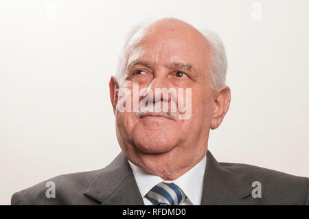Senior man look away Stock Photo