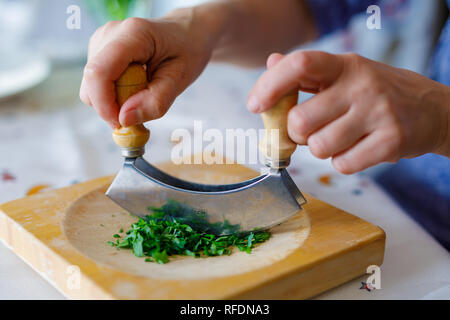 Parsley on an old chopping board Stock Photo by ©olhaafanasieva 31566875
