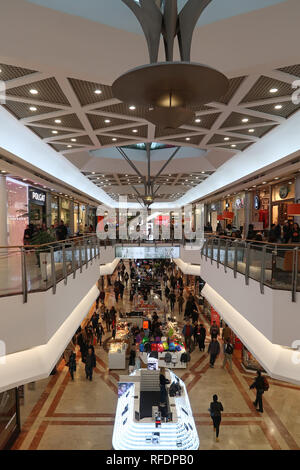 Israel, Tel Aviv, interior of the Azrieli shopping mall Stock Photo - Alamy