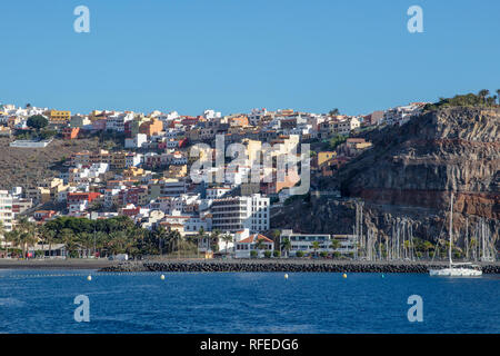 Spain, Canary islands, La Gomera. San Sebastian. Stock Photo
