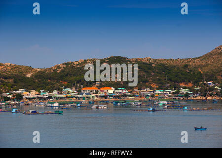 Bay of Ninh Thuan, Ninh Thuan Province, Thap Cham, Vietnam, Asia Stock Photo