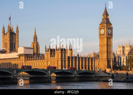 Big Ben And the Palace of Westminster Stock Photo