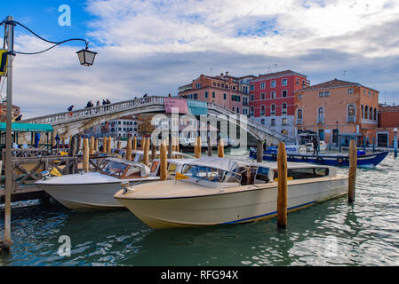 Scalzi Bridge (Ponte degli Scalzi), Venice, Italy Stock Photo