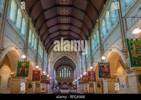 Australia, New South wales, Newcastle, Cathedral, interior Stock Photo